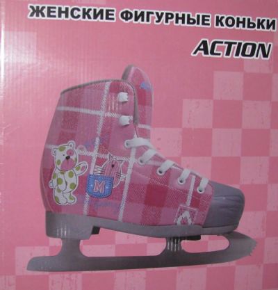 Лот: 4843374. Фото: 1. Новые женские фигурные коньки... Коньки