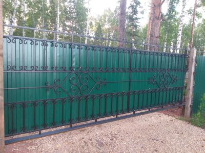 Лот: 15894780. Фото: 1. откатные ворота. Ворота, заборы, шлагбаумы