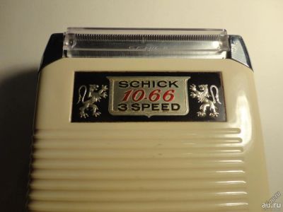 Лот: 13555352. Фото: 1. Электробритва "schick", 1966 г... Укладка и стрижка волос, бритьё, эпиляция