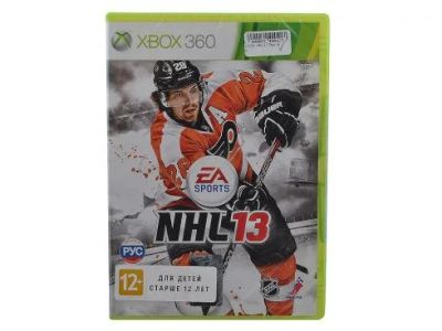 Лот: 3085625. Фото: 1. NHL 13 [Xbox 360, русская документация... Игры для консолей