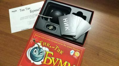 Лот: 10337779. Фото: 1. Настольная игра "Тик так БУМ... Настольные игры, карты