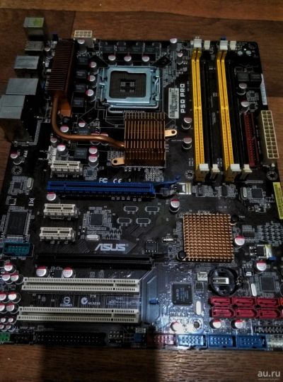Лот: 12797829. Фото: 1. Материнская плата asus p5q Pro... Материнские платы