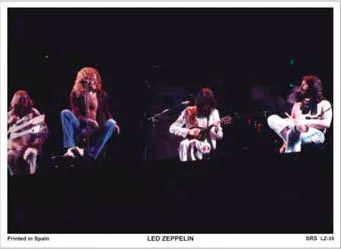 Лот: 10612893. Фото: 1. Led Zeppelin коллекционная карточка... Наклейки, фантики, вкладыши