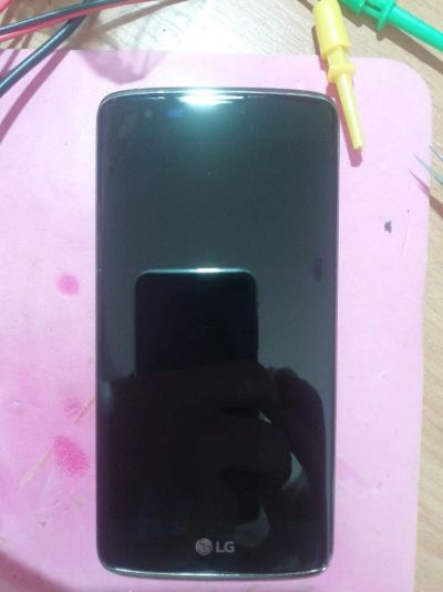 Лот: 12434635. Фото: 1. LG k8 k350e модуль в сборе с рамкой... Дисплеи, дисплейные модули, тачскрины