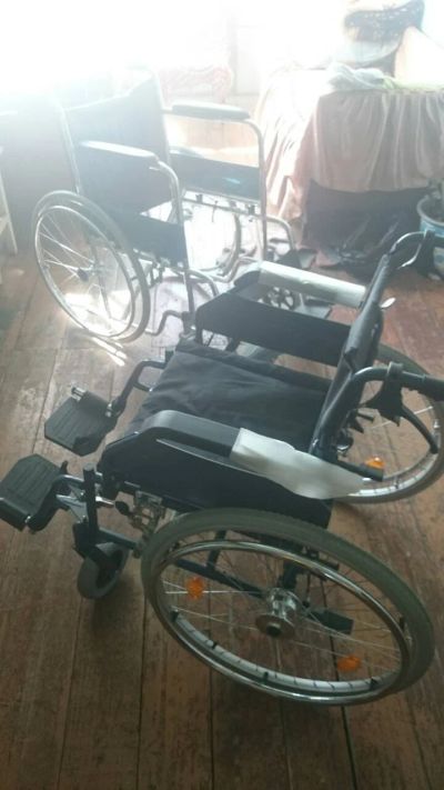 Лот: 11848908. Фото: 1. Инвалидная коляска + коляска еще... Реабилитация, уход за больными