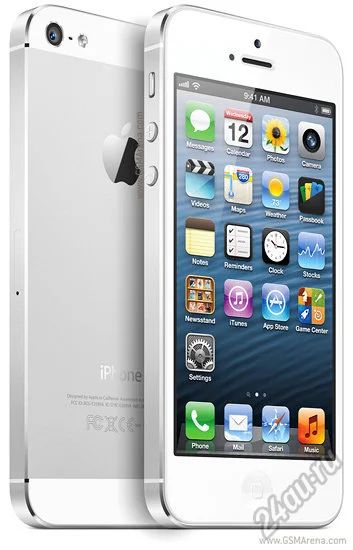 Лот: 5875391. Фото: 1. iPhone 5 32Gb White (лот не выкуплен... Смартфоны