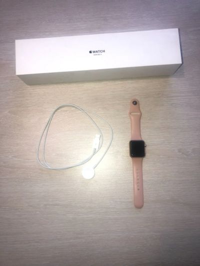 Лот: 17787578. Фото: 1. Apple Watch 3 38mm. Смарт-часы, фитнес-браслеты, аксессуары