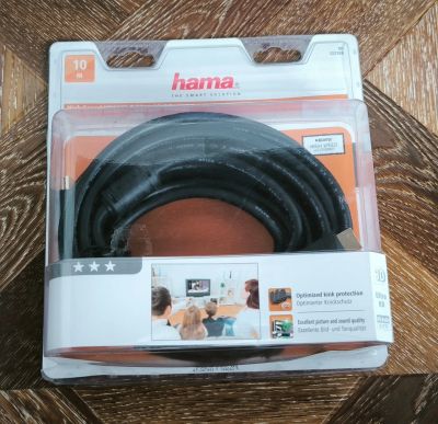 Лот: 25226873. Фото: 1. Кабель hdmi - hdmi Hama 122108... Шнуры, кабели, разъёмы