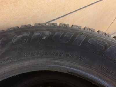Лот: 12274029. Фото: 1. Bridgestone Ice Cruiser 7000 бу... Шины