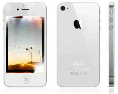Лот: 6586950. Фото: 1. Iphone 4 [Белый, состояние идеальное... Смартфоны