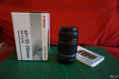 Лот: 8229636. Фото: 1. Canon EFS 55-250mm f/4-5.6 IS. Объективы