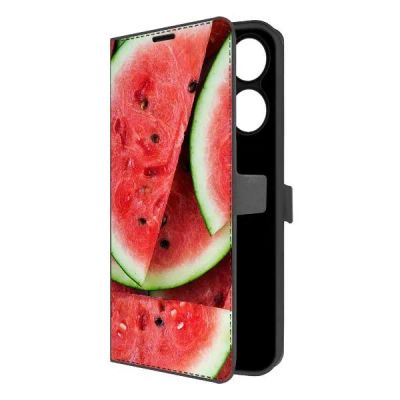 Лот: 25543009. Фото: 1. Чехол Krutoff Eco Book "Арбуз... Чехлы, бамперы