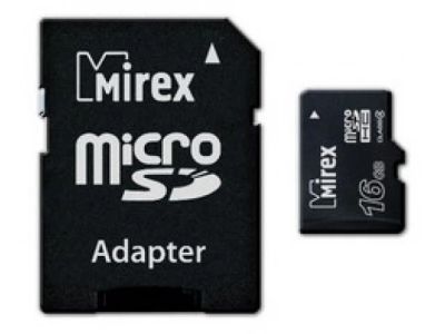 Лот: 8527420. Фото: 1. Карта памяти Micro SDHC Mirex... Карты памяти