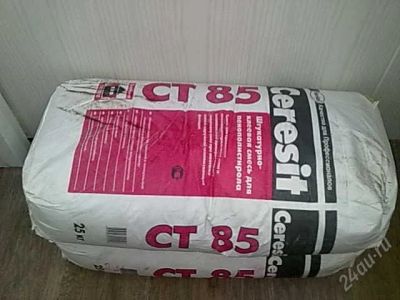 Лот: 1307315. Фото: 1. ceresit ct85. Смеси, шпатлевки, цемент