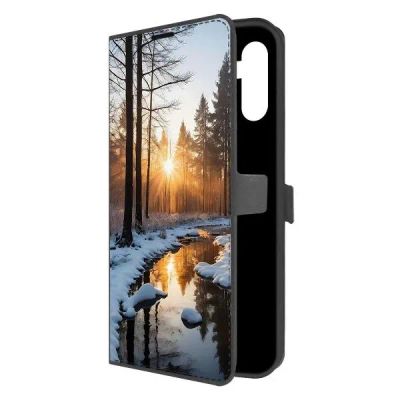 Лот: 25135077. Фото: 1. Чехол Krutoff Eco Book "Весна... Чехлы, бамперы
