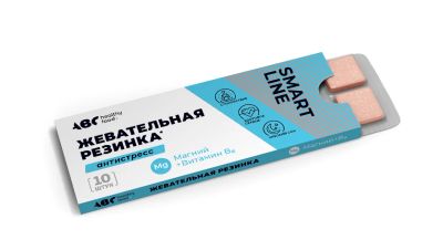 Лот: 23714680. Фото: 1. АВС хэлси фуд жевательная резинка... Лекарства