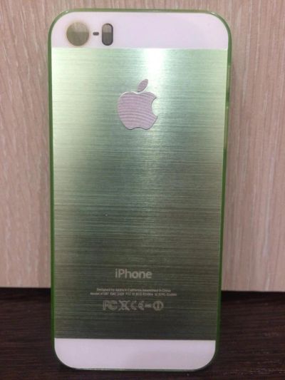 Лот: 6716885. Фото: 1. Чехол Iphone 5/5s задняя крышка... Чехлы, бамперы
