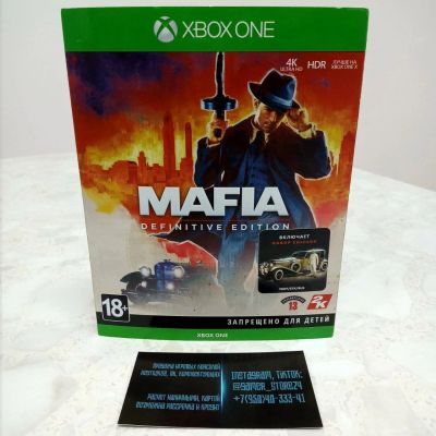 Лот: 18611220. Фото: 1. Mafia: Definitive Edition. Лицензия... Игры для консолей