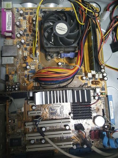 Лот: 9855575. Фото: 1. Материнская плата Asus M2N+процессор... Материнские платы