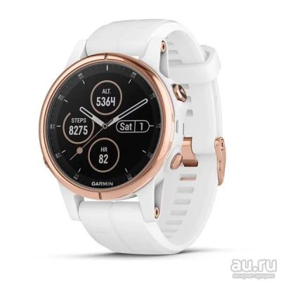 Лот: 13830337. Фото: 1. Garmin Fenix 5S Plus Сапфир, Розовое... Оригинальные наручные часы