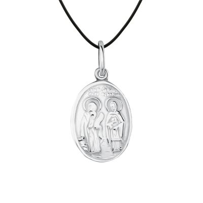 Лот: 23845004. Фото: 1. Серебряная подвеска Икона. Другое (ювелирные изделия, бижутерия, часы)