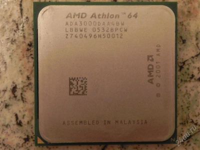 Лот: 810832. Фото: 1. AMD Athlon 64 3000+. Процессоры