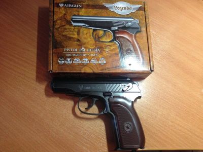Лот: 3751386. Фото: 1. umarex PM пм макаров с блоубеком... Пневматическое оружие