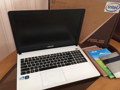 Лот: 12146119. Фото: 1. Белый ноутбук Asus X501A (2/2... Ноутбуки