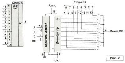 Лот: 9461744. Фото: 1. Микросхема К561КП2. Микросхемы