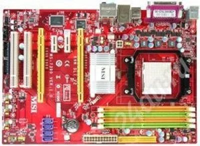 Лот: 266514. Фото: 1. Мат.плата MSI MS-7390 Под Athlon... Материнские платы