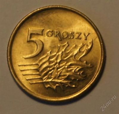 Лот: 2835960. Фото: 1. Польша. 5 грошей 1998 г.(072). Европа