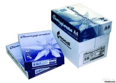 Лот: 6672435. Фото: 1. Продам коробку бумаги "Снегурочка... Бумага