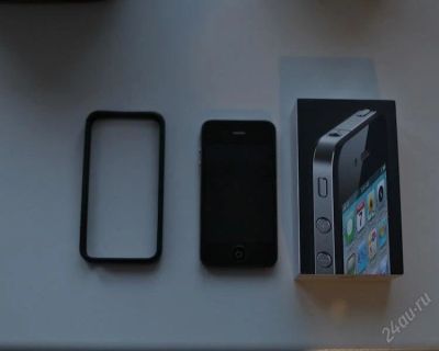 Лот: 1656031. Фото: 1. Iphone 4 16 gb black черный neverlock... Смартфоны