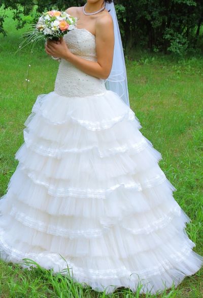 Лот: 6002841. Фото: 1. Свадебное платье. Свадебные платья