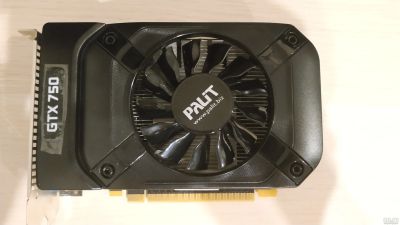 Лот: 12992990. Фото: 1. Видеокарта Geforce GTX 750 1024mb... Видеокарты