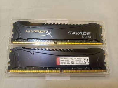 Лот: 19938454. Фото: 1. DDR4 Kingston HyperX Savage HX428C14SB2K2... Оперативная память