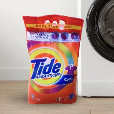 Лот: 24116692. Фото: 1. Стиральный порошок Tide, 6 кг... Бытовая химия