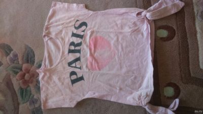 Лот: 13753323. Фото: 1. Футболка PARIS. Футболки, поло, топы, лонгсливы