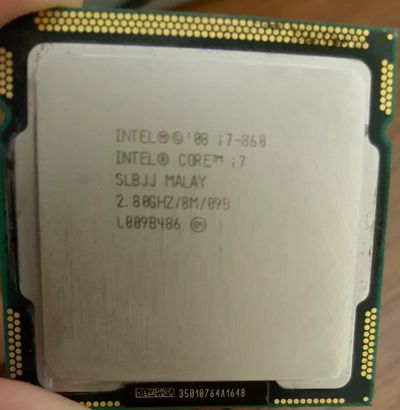 Лот: 16309275. Фото: 1. Процессор Intel Core i7-860. Процессоры