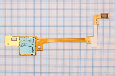 Лот: 12246771. Фото: 1. Шлейф Samsung T520 на разъем MMC. Шлейфы, разъёмы