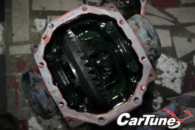 Лот: 10636820. Фото: 1. редуктор задний R- toyota mark... Трансмиссия
