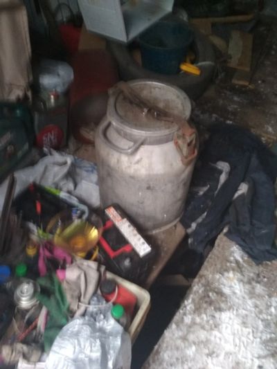 Лот: 15218585. Фото: 1. Фляга алюминиевая б. У. Баки, ёмкости