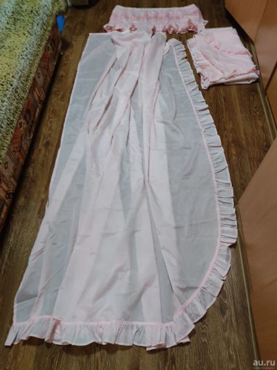 Лот: 17371198. Фото: 1. Комплект "Розовая спальня" - шторы. Шторы, тюль