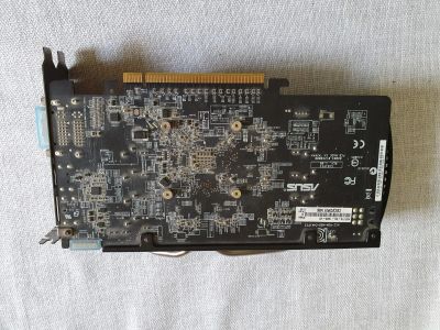 Лот: 16220413. Фото: 1. Видеокарта ASUS AMD Radeon HD7770. Видеокарты