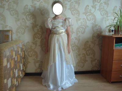 Лот: 12776226. Фото: 1. Новогодний костюм "Золушка". Детские карнавальные, праздничные костюмы