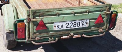 Лот: 25556578. Фото: 1. Красивый гос. Номер на прицеп... Прицепы, полуприцепы