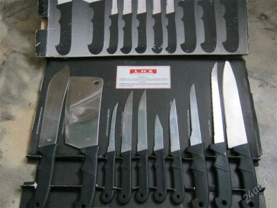 Лот: 2436537. Фото: 1. набор ножей для кухни 10 шт. Другое (посуда, кухонная утварь)