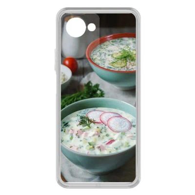 Лот: 25540266. Фото: 1. Чехол Krutoff Clear Case "Окрошка... Чехлы, бамперы