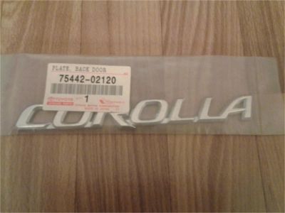 Лот: 10573368. Фото: 1. Эмблема багажника Toyota Corolla... Кузов