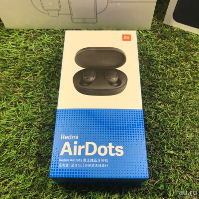 Лот: 13701002. Фото: 1. наушники Xiaomi AirDots Black... Наушники, гарнитуры